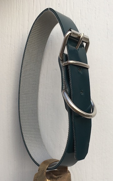 Collier avec anneau pour chien avec boucle sans anneau pour chèvre en polymère armé tressé très résistant