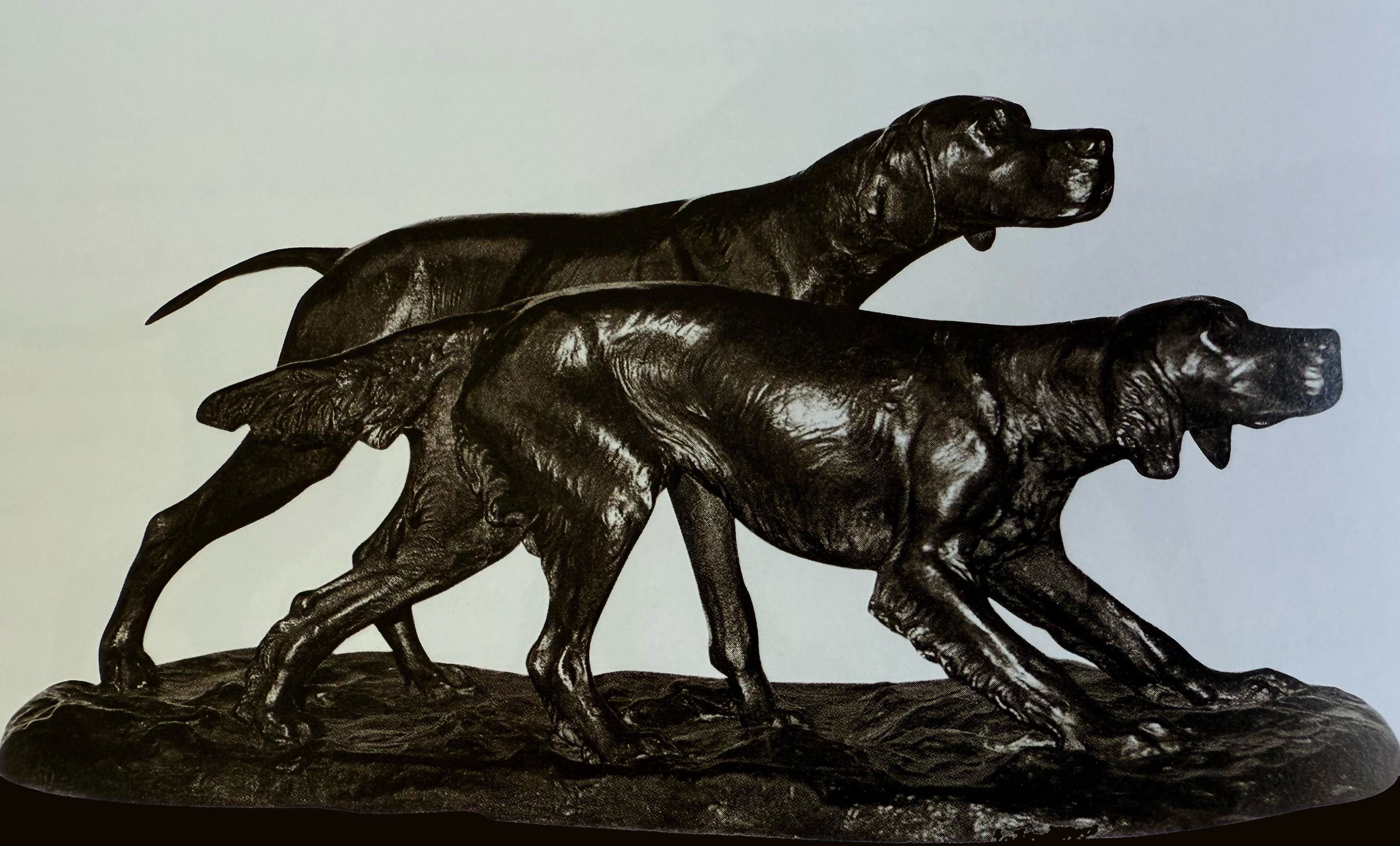 Pointer-Setter-Leon-DANCHIN-Sculpture-Bronze-facsimile-SON-NAY